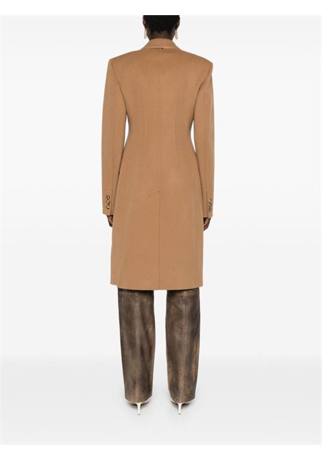 Beige morgana double-breasted coat Maxmara Sportmax - women MAXMARA SPORTMAX | 2422016041600001